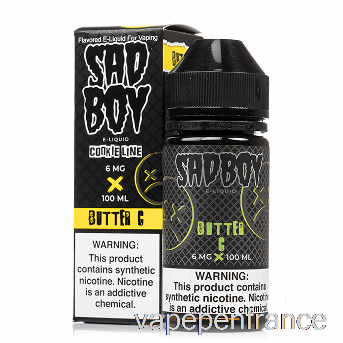 Biscuit Au Beurre - Sadboy - Stylo Vape 100ml 0mg